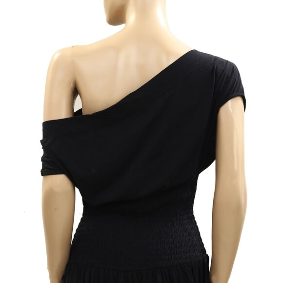 Free People Free-Est Scorching Hot Mini Dress Smocked Off The Shoulder M 286005 - Picture 8 of 9